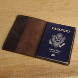 Wholesale Leather Passport Cover Blank Funda Pasaporte
