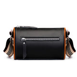 Leather Shoulder Bag Ladies Zipper Handbag High Women's Messenger Bag