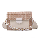 Wide Strap Shoulder Bags Lady Handbags and Purses
