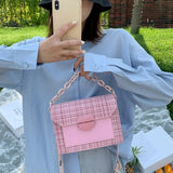 Women's Wide Strap Shoulder Bag Lady Handbag Purse