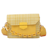 Wide Strap Shoulder Bags for Women Lady Handbags and Purses