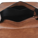 Semicircle Saddle Bag PU Leather Shoulder Bag Women Crossbody Han