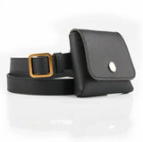 Wild Retro Belt Bag Ladies Key Mobile Phone Dual-Use Decorative Thin Belt