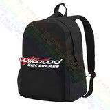 Wilwood Disc Brakes Logo Engineering Racing Street Parts Large Capacity Backpack