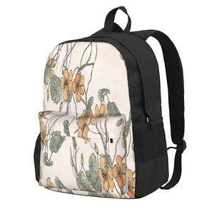 Floral Watercolour Backpacks Men's & Women's School Bag