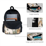 Floral Watercolour Backpacks Men's & Women's School Bag