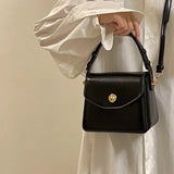 Wine Red Leather Shoulder Bag for Women