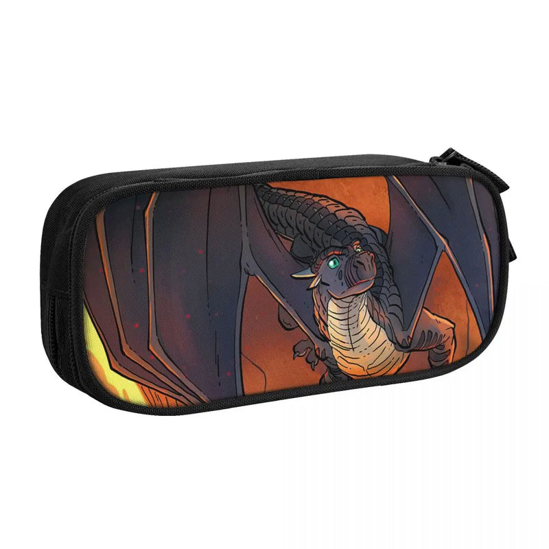 Wing Of Fire Pen Box Zipper Bag Anime Stationery Gift