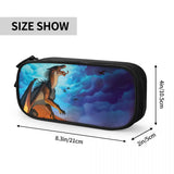 Wing Of Fire Pen Box Student School Zipper Bag