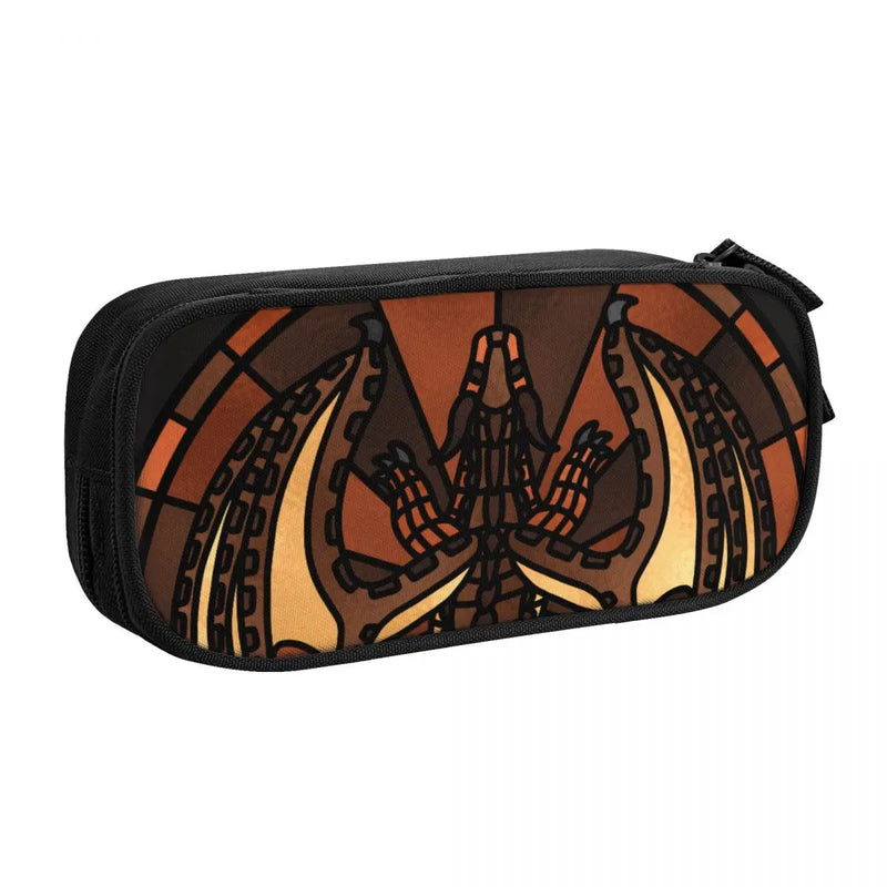 Wing Of Fire Pen Box Student School Anime Zipper Pen Bag