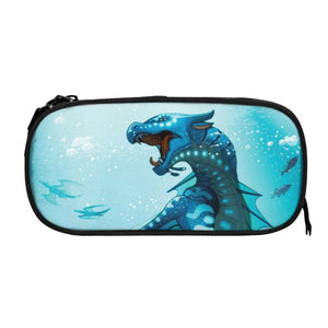 Wing Of Fire Pen Box Student School Anime Zipper Pen Bag