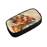Wing Of Fire Pen Box Student School Anime Zipper Pen Bag Child Stationery Bag