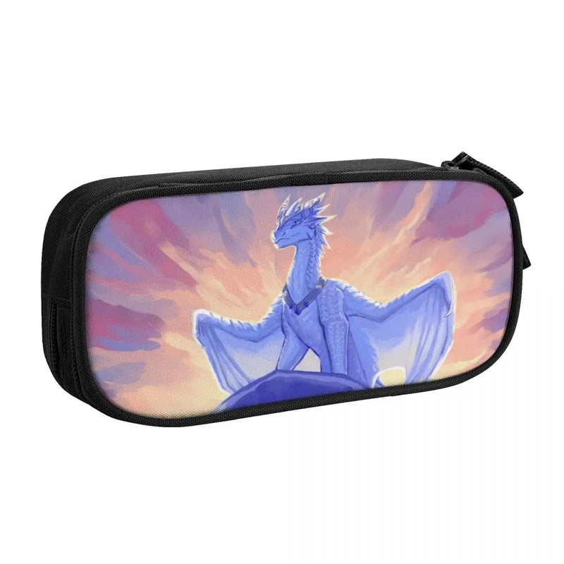 Wing Of Fire Pen Box Student School Anime Zipper Pen Bag