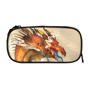 Wing Of Fire Pen Box Student School Anime Zipper Pen Bag Child Stationery Bag