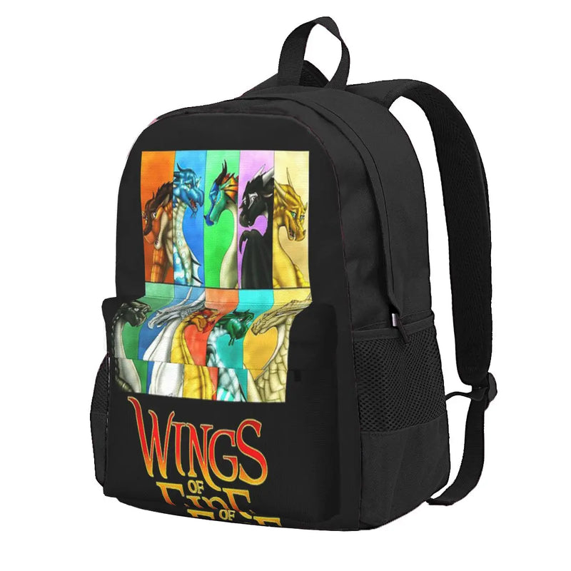 Wings Of Fire Anime Backpacks For Teenagers