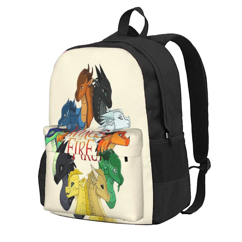 Wings of Fire Dragon Backpacks Men Women Eco-Friendly Bag