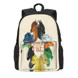 Wings of Fire Dragon Backpacks Men Women Eco-Friendly Bag