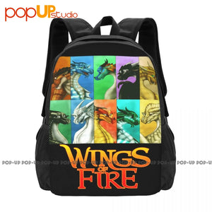 Wings Of Fire Dragonets Backpack Large Capacity Gymnast Bag