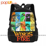 Wings Of Fire Dragonets Backpack Large Capacity Gymnast Bag