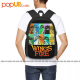 Wings Of Fire Dragonets Backpack Large Capacity Gymnast Bag