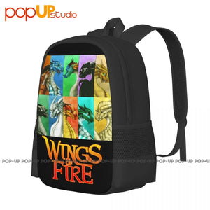 Wings Of Fire Dragonets Backpack Large Capacity Gymnast Bag