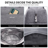 Waterproof Cooler Bags Zipper Thermal Lunch Box Totes for Women
