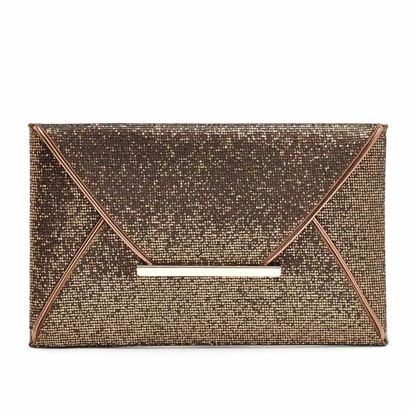 Evening Party Clutch Hand Bags Purses Female Sequined Envelop Bags