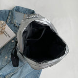 Winter Backpack Space Cotton Backpack for Teenagers