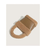 Plush Clutch Faux Fur Totes Handbags Party Shoulder Bags