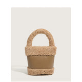 Plush Clutch Faux Fur Totes Handbags Party Shoulder Bags