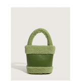 Plush Clutch Faux Fur Totes Handbags Party Shoulder Bags