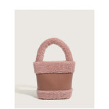 Plush Clutch Faux Fur Totes Handbags Party Shoulder Bags