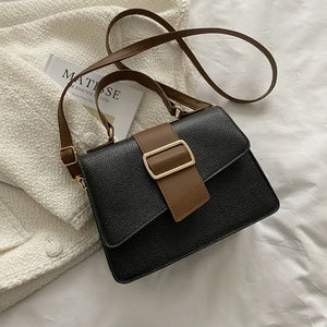 Women's Winter Casual Shoulder Bag Retro Square Purse