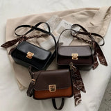 Winter Casual Small Handbags For Women High Pu Leather Female Shoulder Bag
