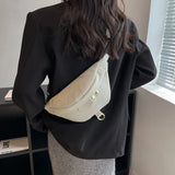 Winter Corduroy Belt Bag Fanny pack And Phone Pack Ladies Shoulder Crossbody