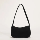 Winter Corduroy Underarm Bag Casual Women Shoulder Bags Travel