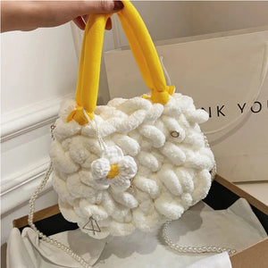 Winter Plush Bags Shoulder Tote Bag Ladies Crossbody Bolsa Feminina Bag