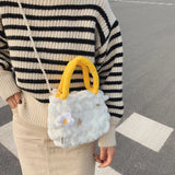 Winter Plush Bags Shoulder Tote Bag Ladies Crossbody Bolsa Feminina Bag