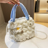 Winter Plush Bags Shoulder Tote Bag Ladies Crossbody Bolsa Feminina Bag