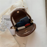 Winter Faux Fur Small Tote Bag for Women