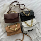 Winter Chain Small Handbags Crossbody Bag Purse