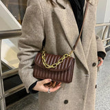 Winter Chain Small Handbags Crossbody Bag Purse