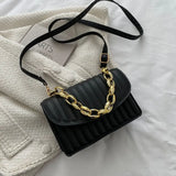 Winter Chain Small Handbags Crossbody Bag Purse