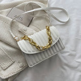 Winter Chain Small Handbags Crossbody Bag Purse