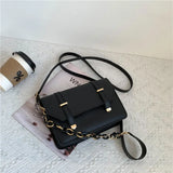 Winter Chain Square Handbags For Women Casual Female Shoulder Bag