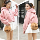 Winter Plush Handbags Shoulder Bag Rabbit Soft Warm Fur Bags Female Chain