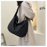Winter Shoulder Bag for Women Casual Large Capacity Handbags Female