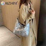 Winter Shoulder Handbags Large-capacity Top-handle Bag for Ladies
