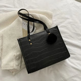 Winter Square Handbags For Women High Pu Leather Female Shoulder Bag Ladies Cros