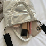 Winter Women's Handbags Padded Shoulder Bags Soft Tote Bags For Women